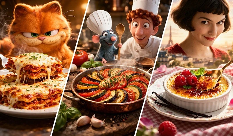 FİLM YEMEKLERİ - ÜÇ EFSANE LEZZET