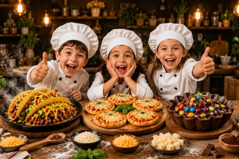 HAPPY YOUNG CHEF'S TABLE